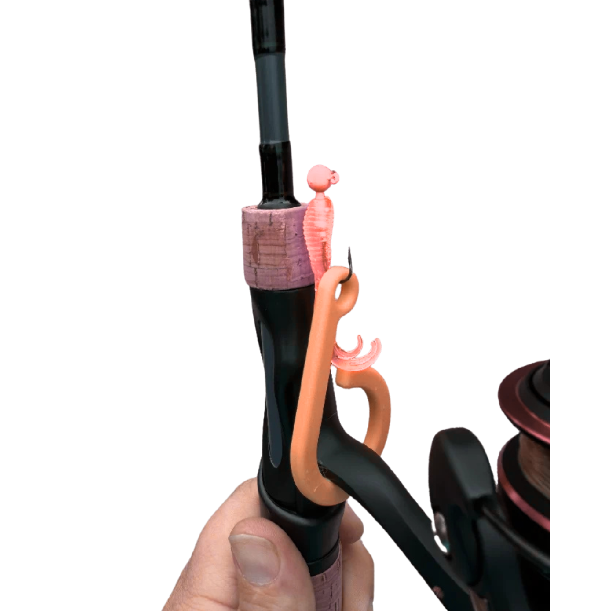 5-Pack 3D Printed Fishing Hook Keepers – Multi-Color Lure Holders – Fits Most Rods