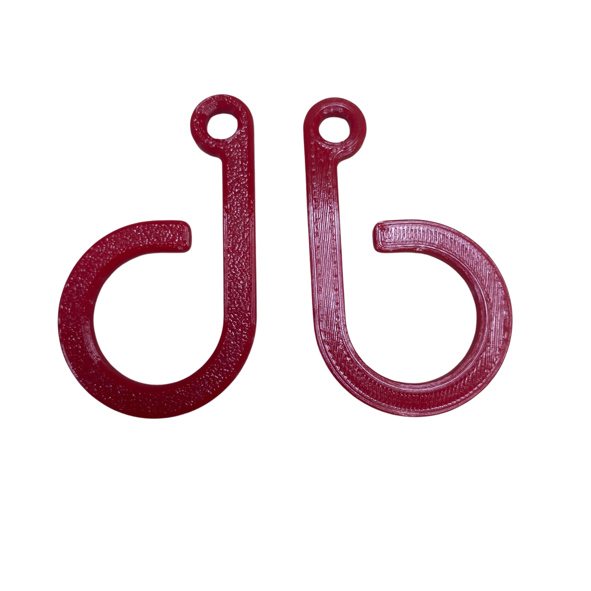 5-Pack 3D Printed Fishing Hook Keepers – Multi-Color Lure Holders – Fits Most Rods