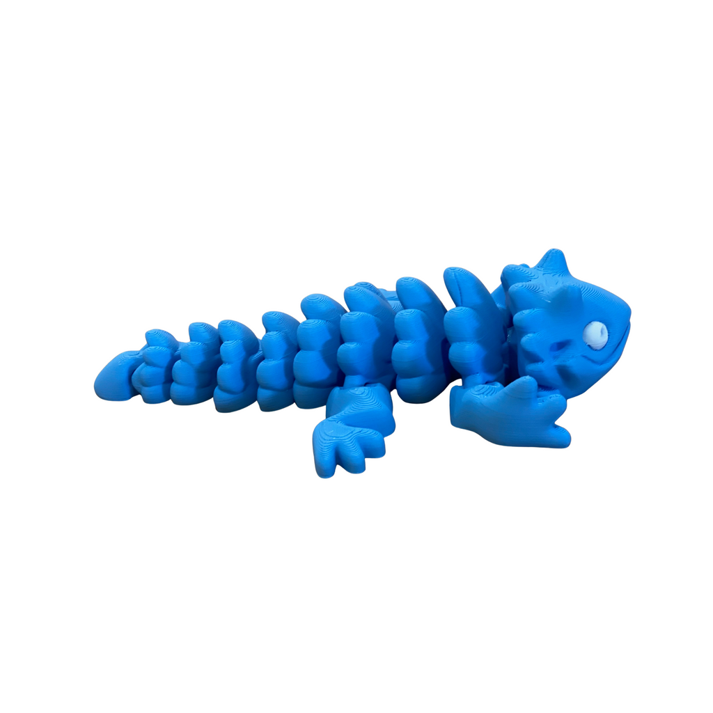 3D Printed Flexi Bearded Dragon – Articulated & Realistic Design