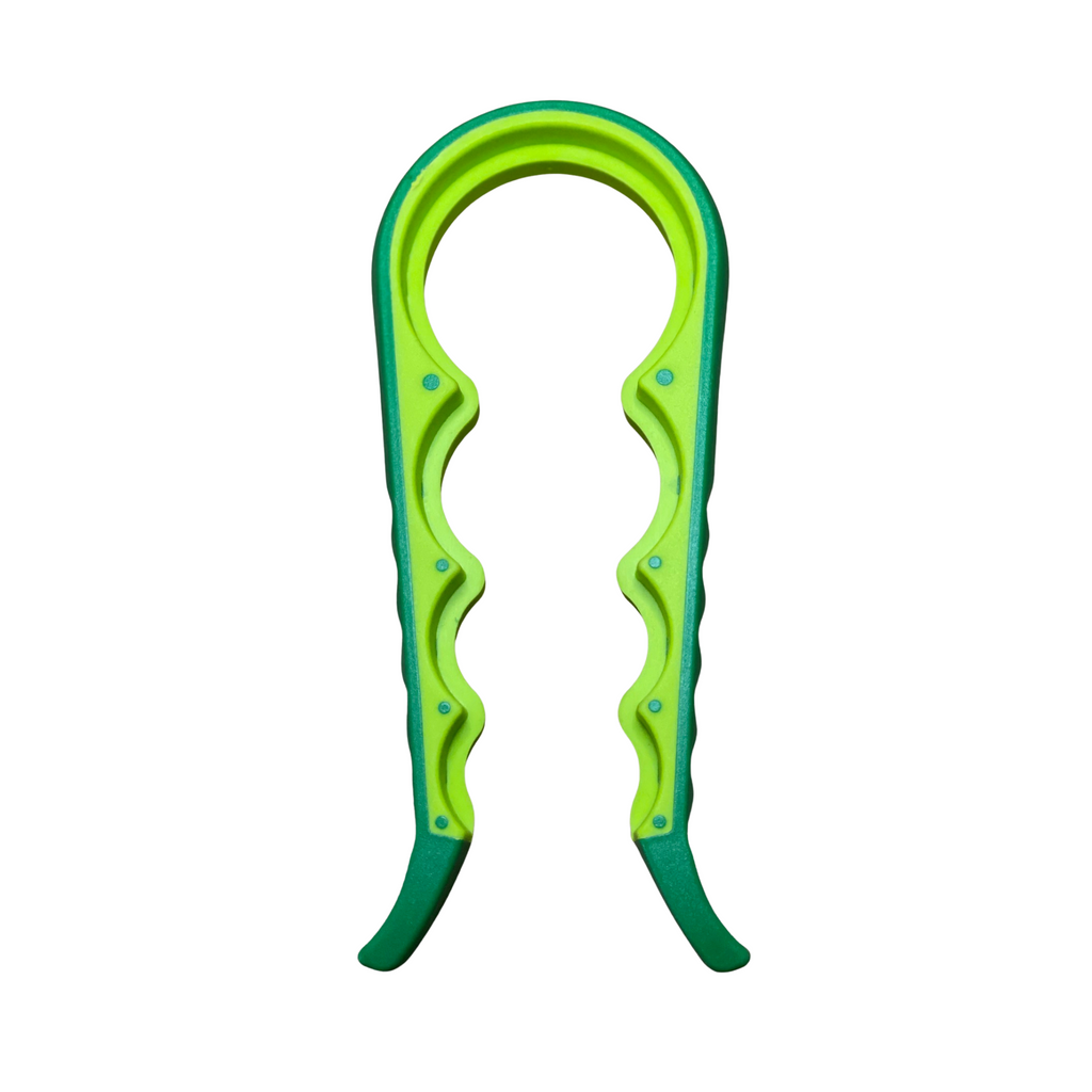 2-Piece Jar Opener Set – Lime Green – Lid & Bottle Gripper with Non-Slip Pad