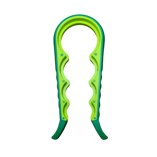 2-Piece Jar Opener Set – Lime Green – Lid & Bottle Gripper with Non-Slip Pad