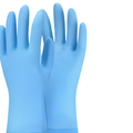 Premium Nitrile Cleaning Gloves – Latex-Free, Vinyl-Free – Reusable Household & Dishwashing Gloves – Large Size (1 Pair)