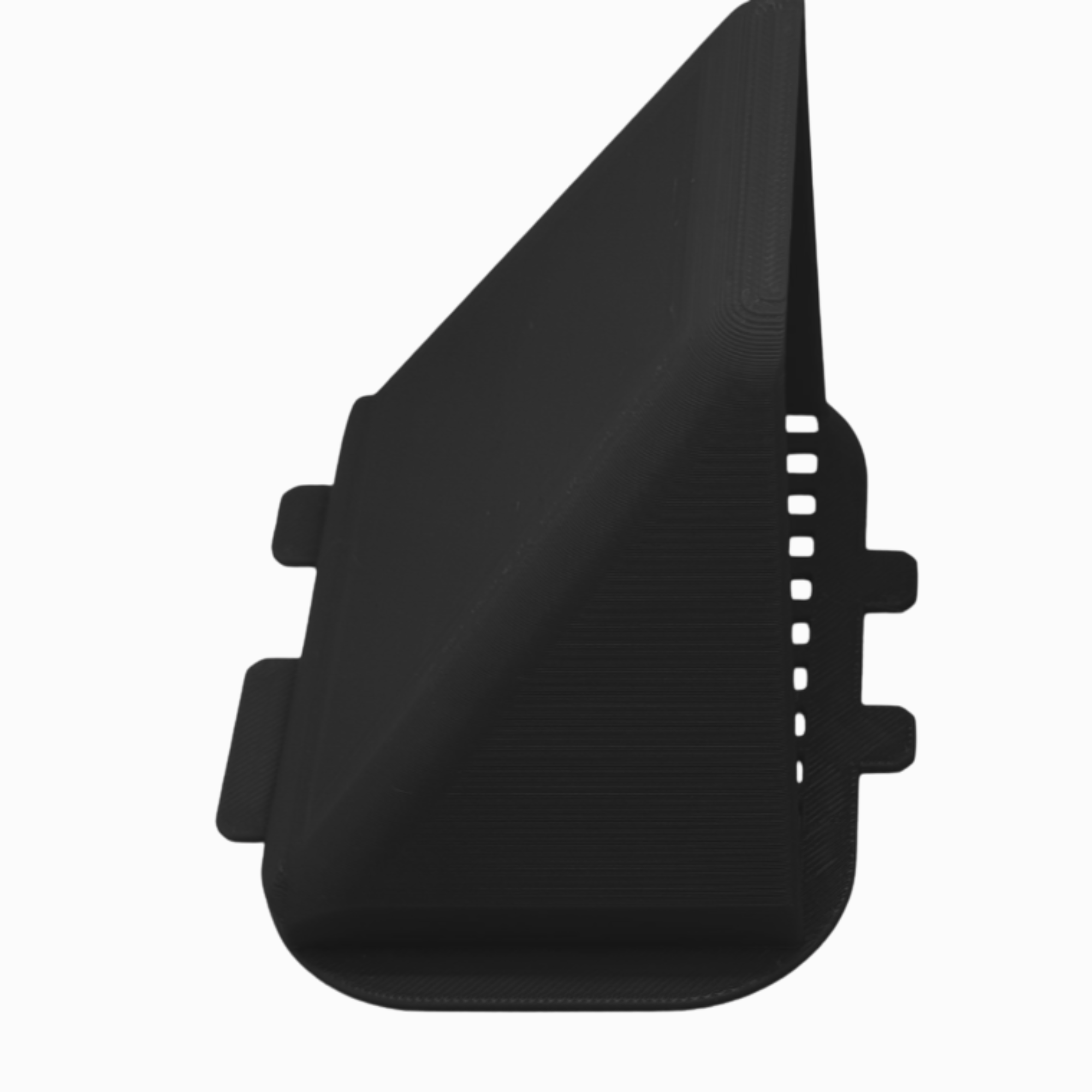 BMW Cold Air Intake Scoops – Left & Right with Integrated Grille – 3D Printed – Black