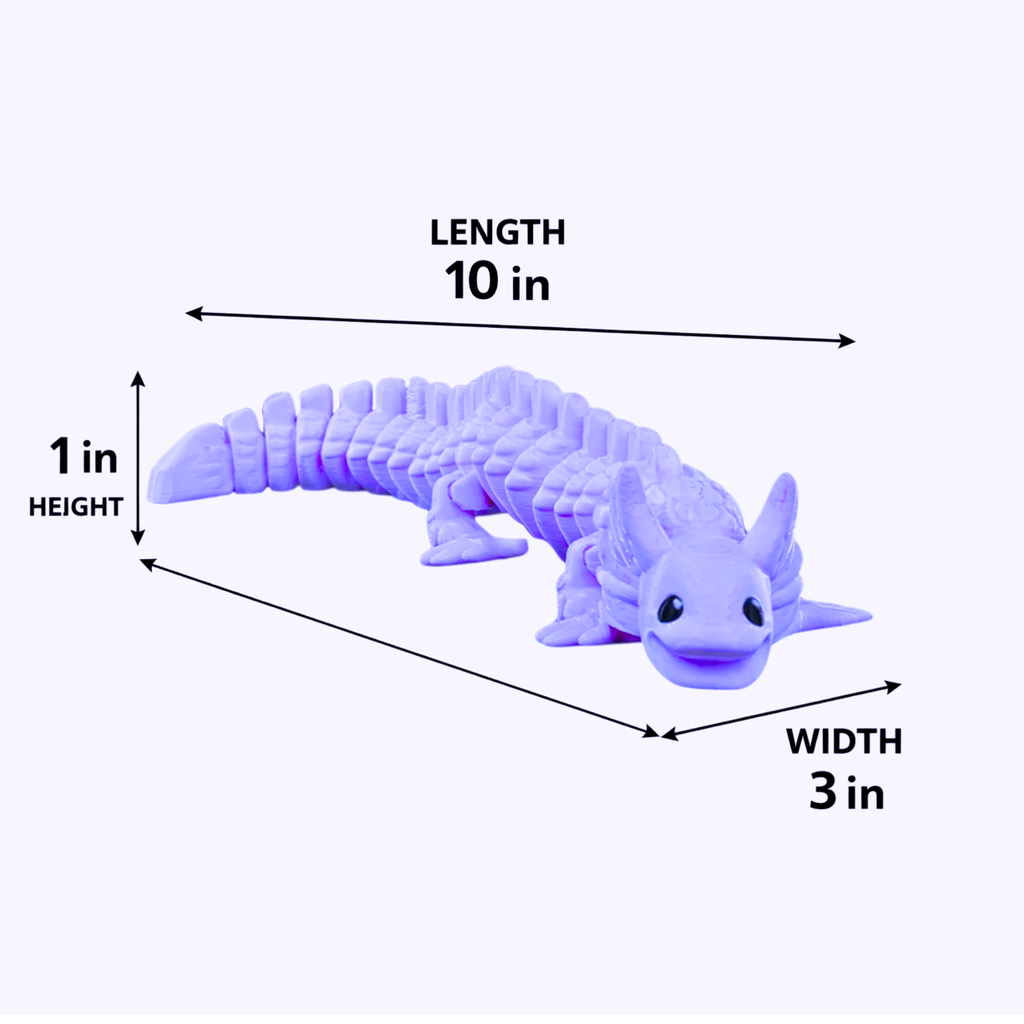 🦎💜 MEET THE PURPLE AXOLOTL MAGIC! 💜🦎