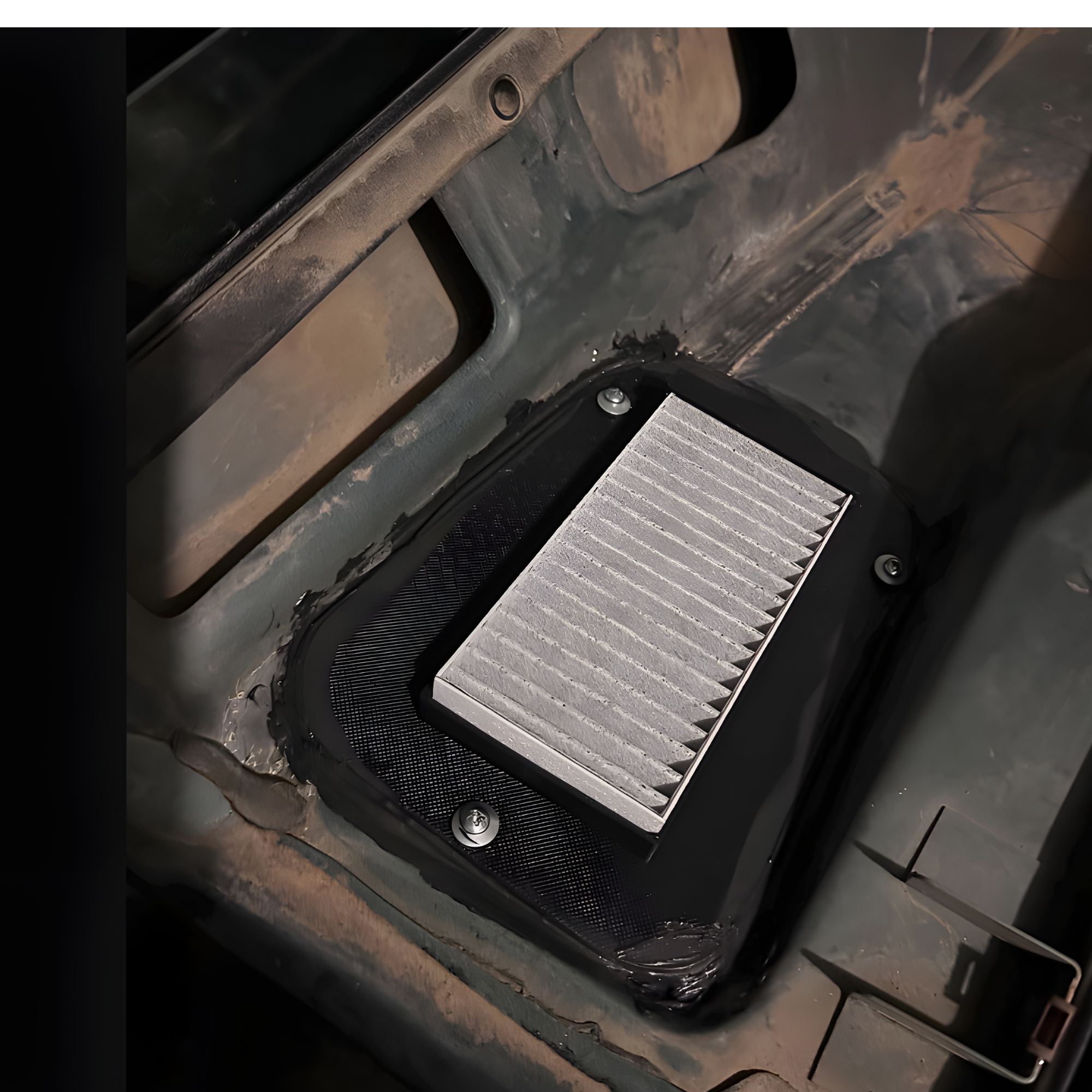 Jeep Wrangler TJ LJ Cabin Air Filter Retrofit Kit 2003-2006 3D Printed Adapter