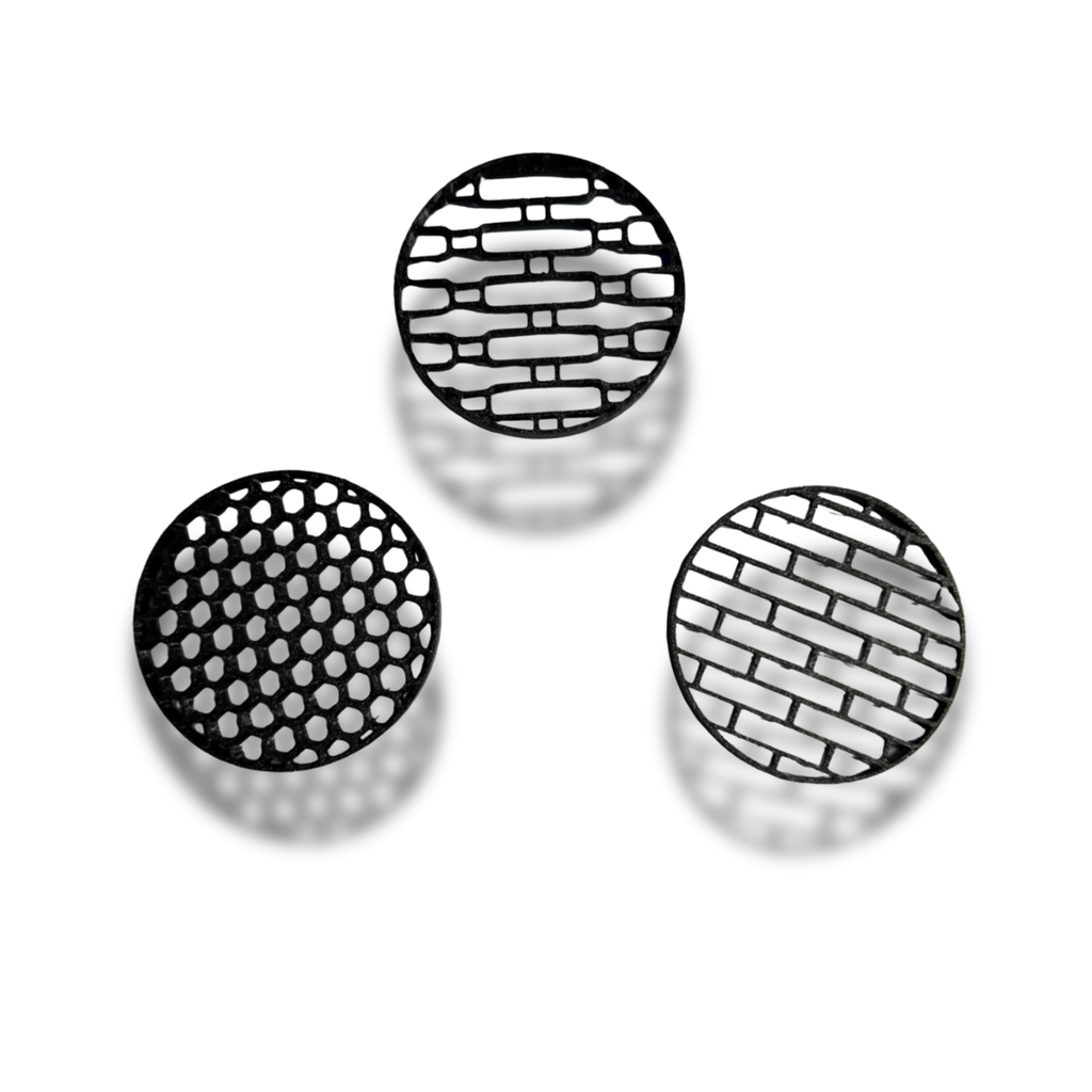 BuildInk™ Headlight Cold Air Intake Ring with Grille – Compatible with Dodge Challenger 2015–2021 – 3D Printed Automotive Accessory
