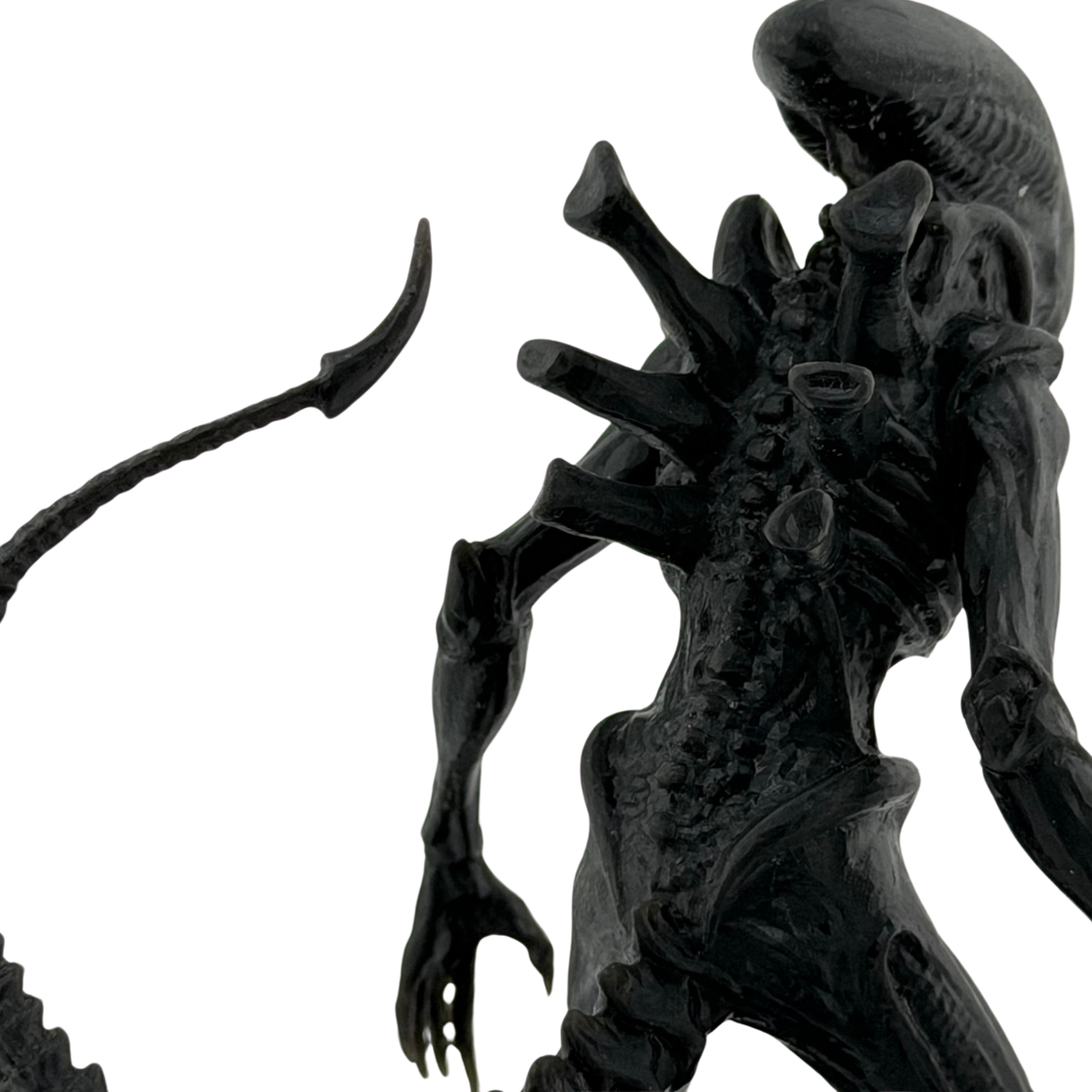 Rare Xenomorph Alien Figure - Hand-Painted Resin Collectible - 5.5" Tall