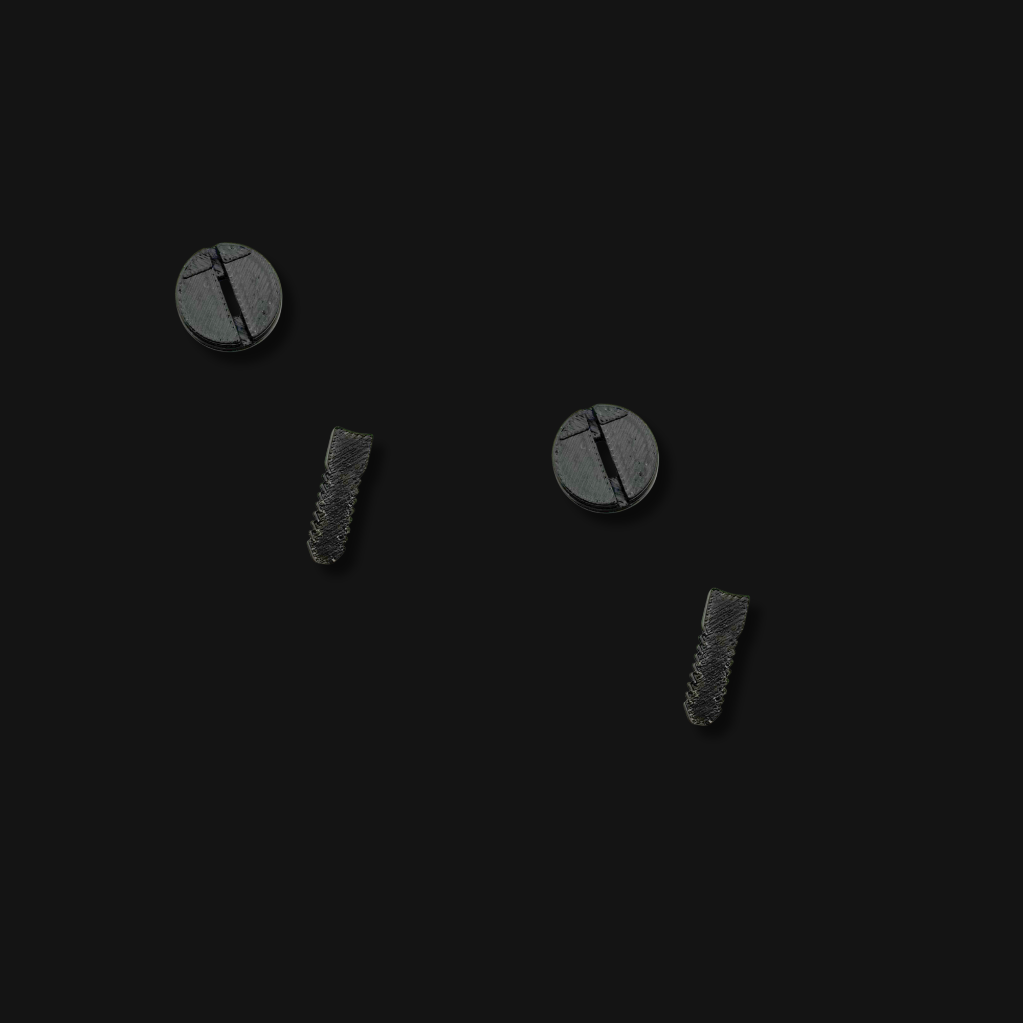 BMW Z3 Coupe Trunk Push Pin Fastener Kit 1998-2002 2 Sets ASA Black
