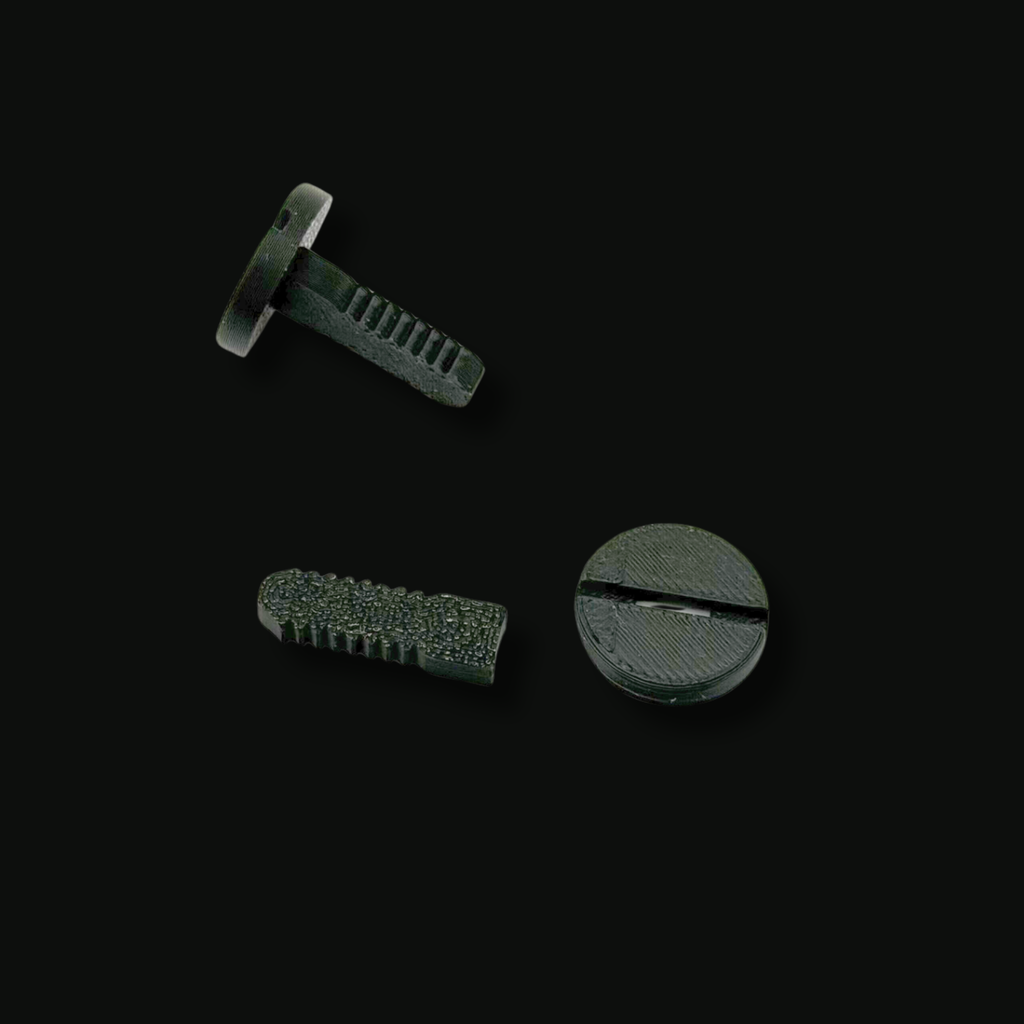 BMW Z3 Coupe Trunk Push Pin Fastener Kit 1998-2002 2 Sets ASA Black