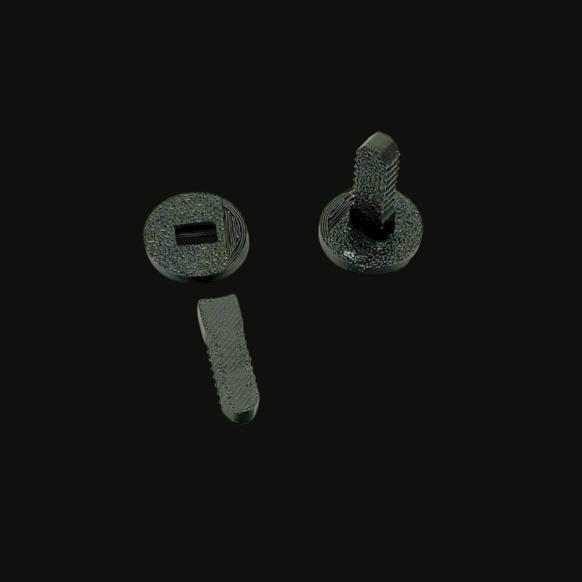 BMW Z3 Coupe Trunk Push Pin Fastener Kit 1998-2002 2 Sets ASA Black