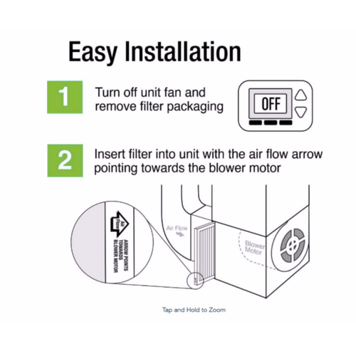 21 in. x 21 in. x 1 in. High-Performance HVAC Air Filter – MERV 8 to 13 | 90-Day Lifespan (1 Pack)