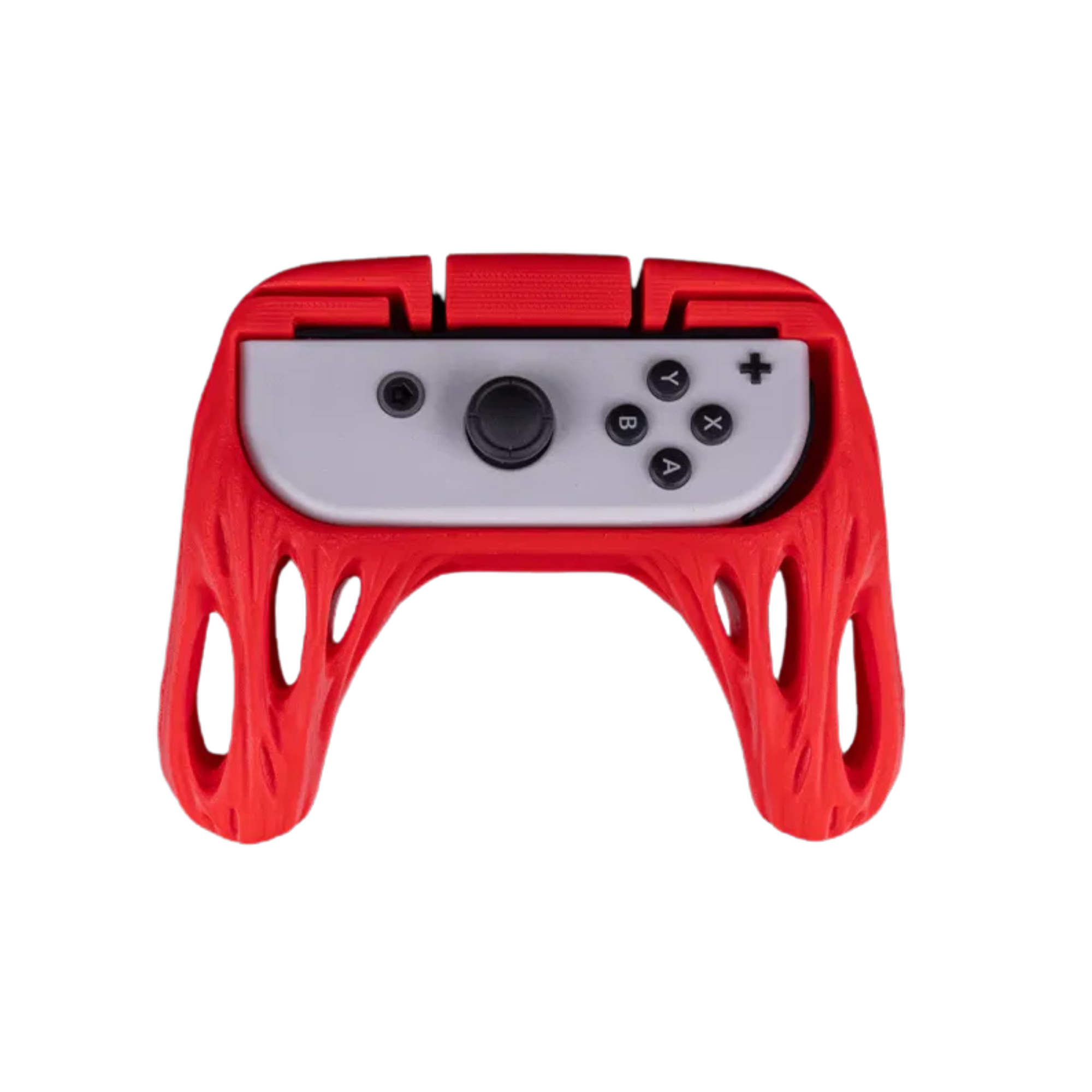 🎮 3D Printed Joy-Con Grip for Nintendo Switch – Organic-Style Comfort Holder – Multiple Colors