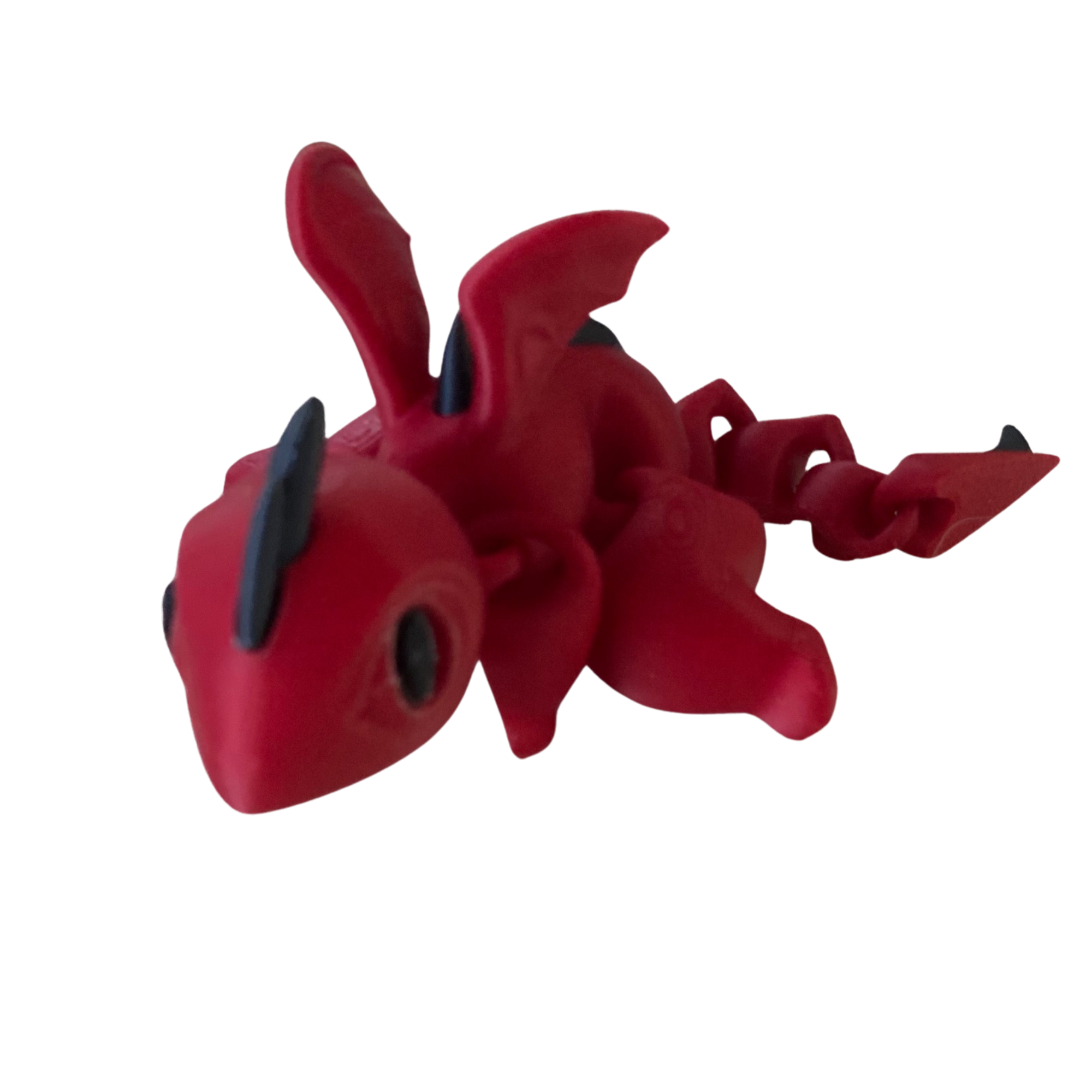 3D Printed Articulated Dragon – Random Color – Flexible Fantasy Toy – 1 Dragon Per Order