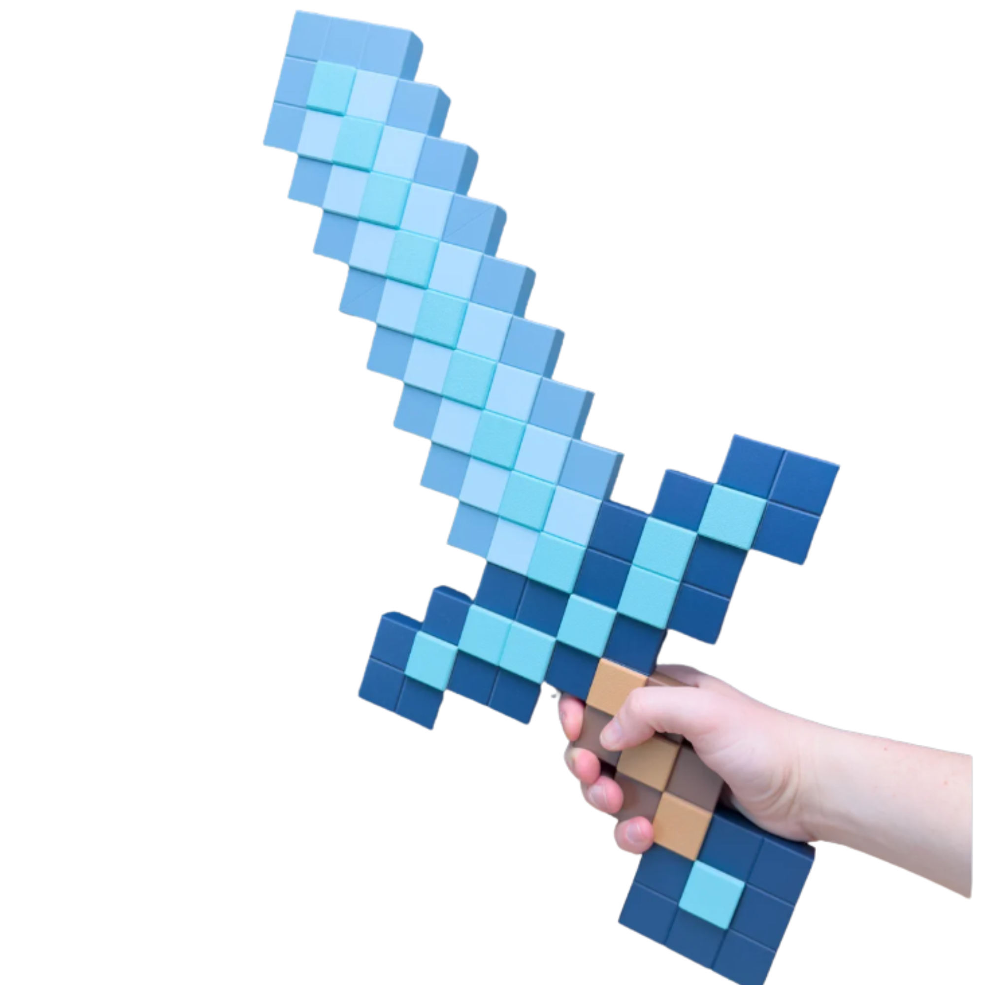 3D Printed Build-Your-Own Pixel Sword Kit – Voxel Style – DIY Cosplay Prop