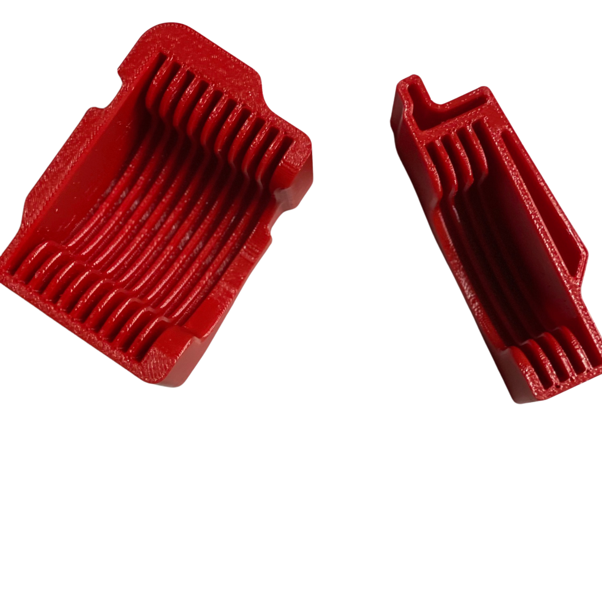 Custom Red Tool Organizer Insert – Modular 3D Printed Packout Tray – Multi-Compartment Layout with Dividers