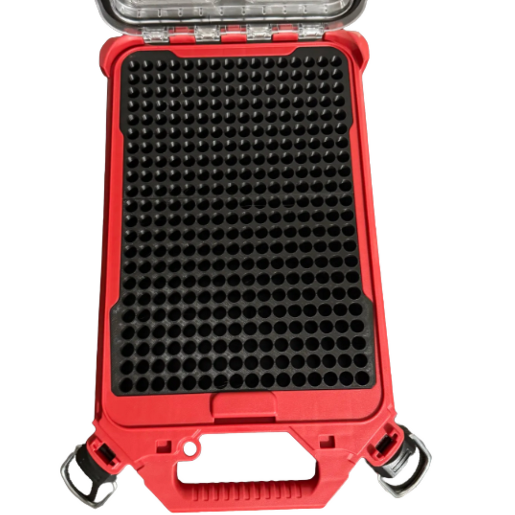 10mm / .40 S&W 3D Printed Ammo Tray – Holds 345 Rounds – Fits Milwaukee Compact Low-Profile Packout (48-22-8431)