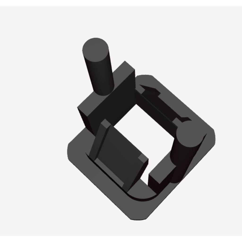 BMW E46 Cabin Air Filter Retainer Clip – 3D Printed Cowl Panel Mount