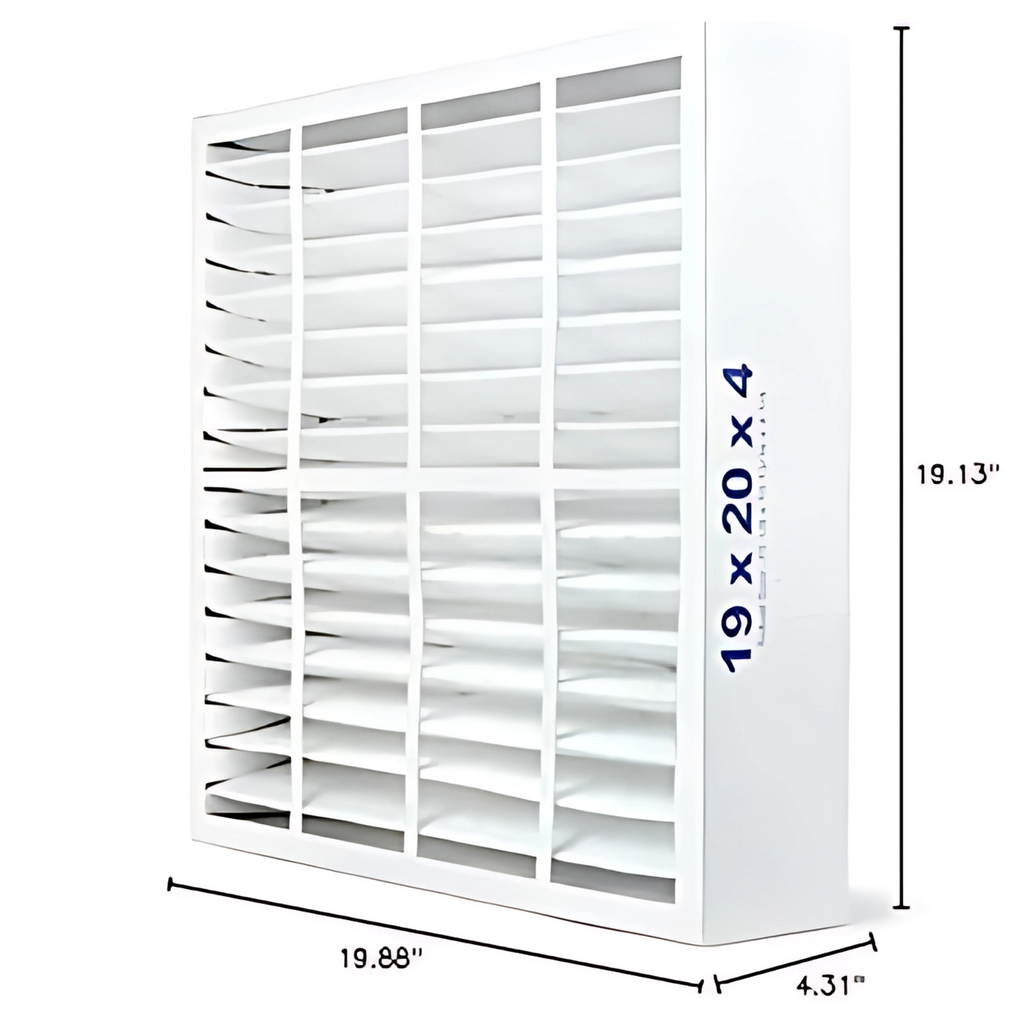19x20x4 Air Filter – MERV 8 – Furnace & AC HVAC Replacement Filter – 1 Pack