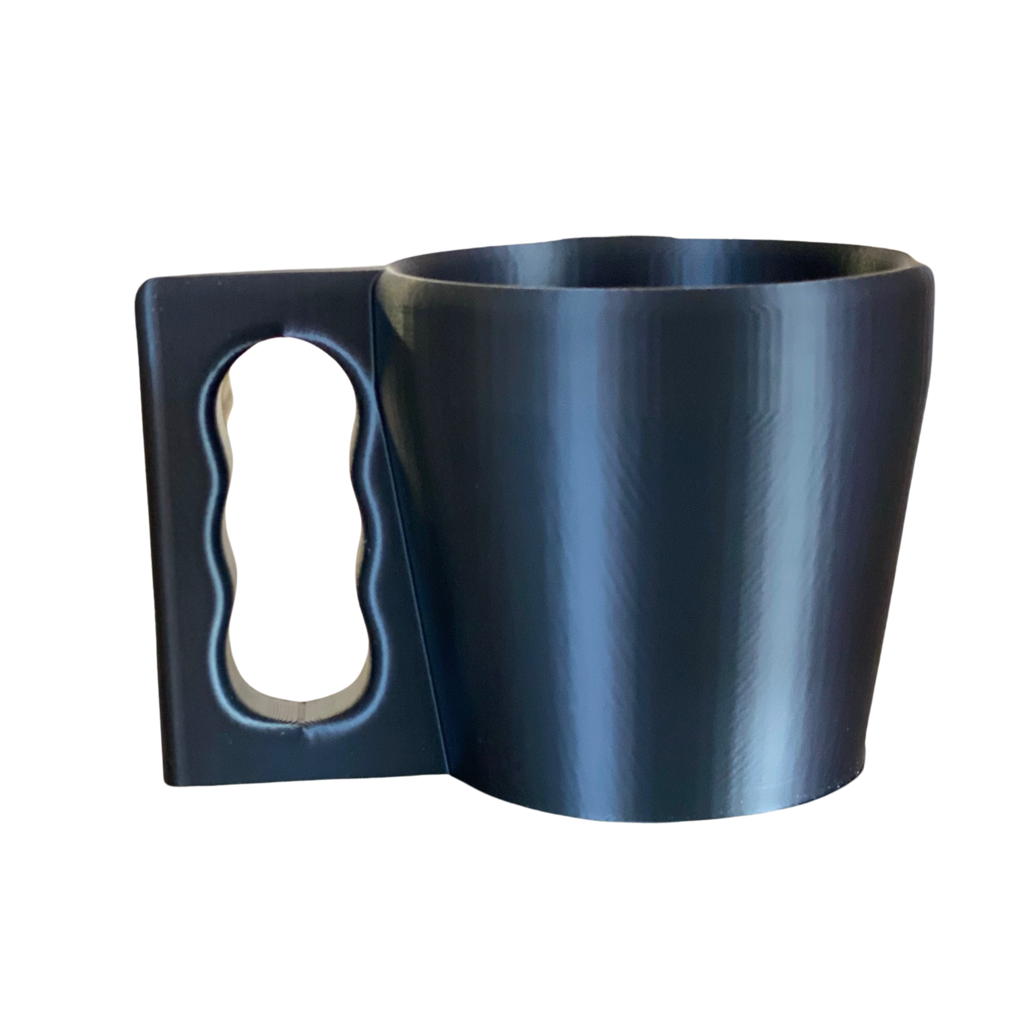 Ice Cream Pint Holder with Spoon Slot – Cozy Grip with Fuzzy Texture – Fits Standard Pints – Comfortable Ergonomic Handle (Black)