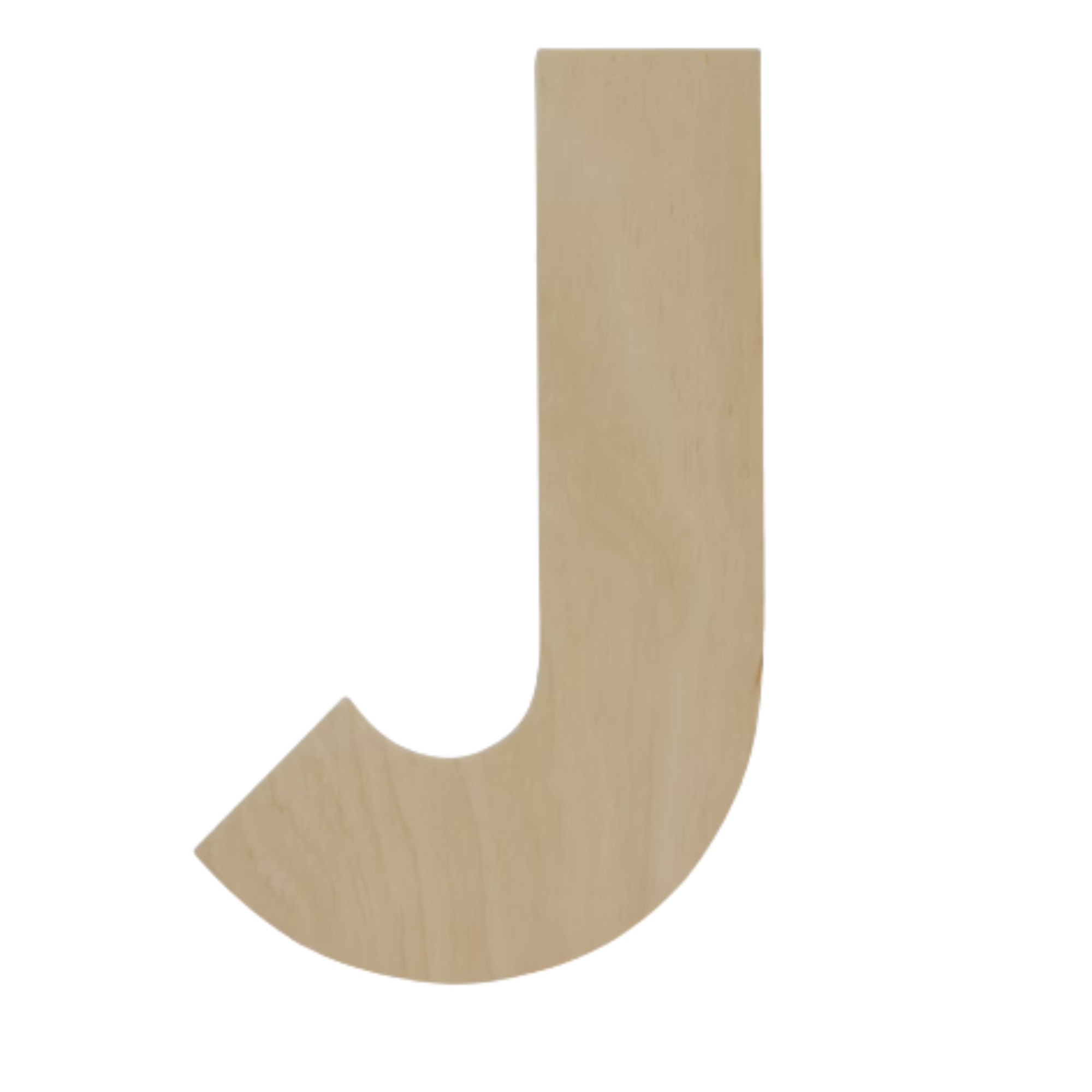 Unfinished Wooden Letters – 4", 6", 8" Baltic Birch Wood Cutouts 3mm DIY Crafts