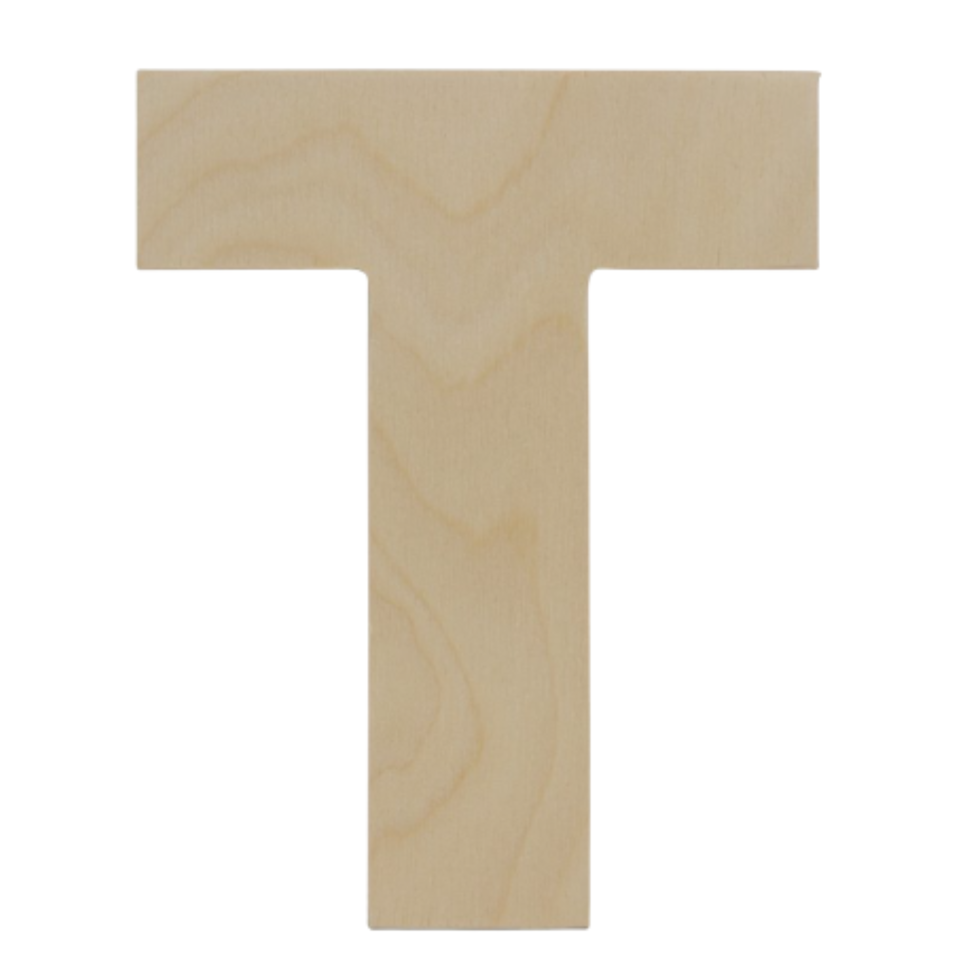 Unfinished Wooden Letters – 4", 6", 8" Baltic Birch Wood Cutouts 3mm DIY Crafts