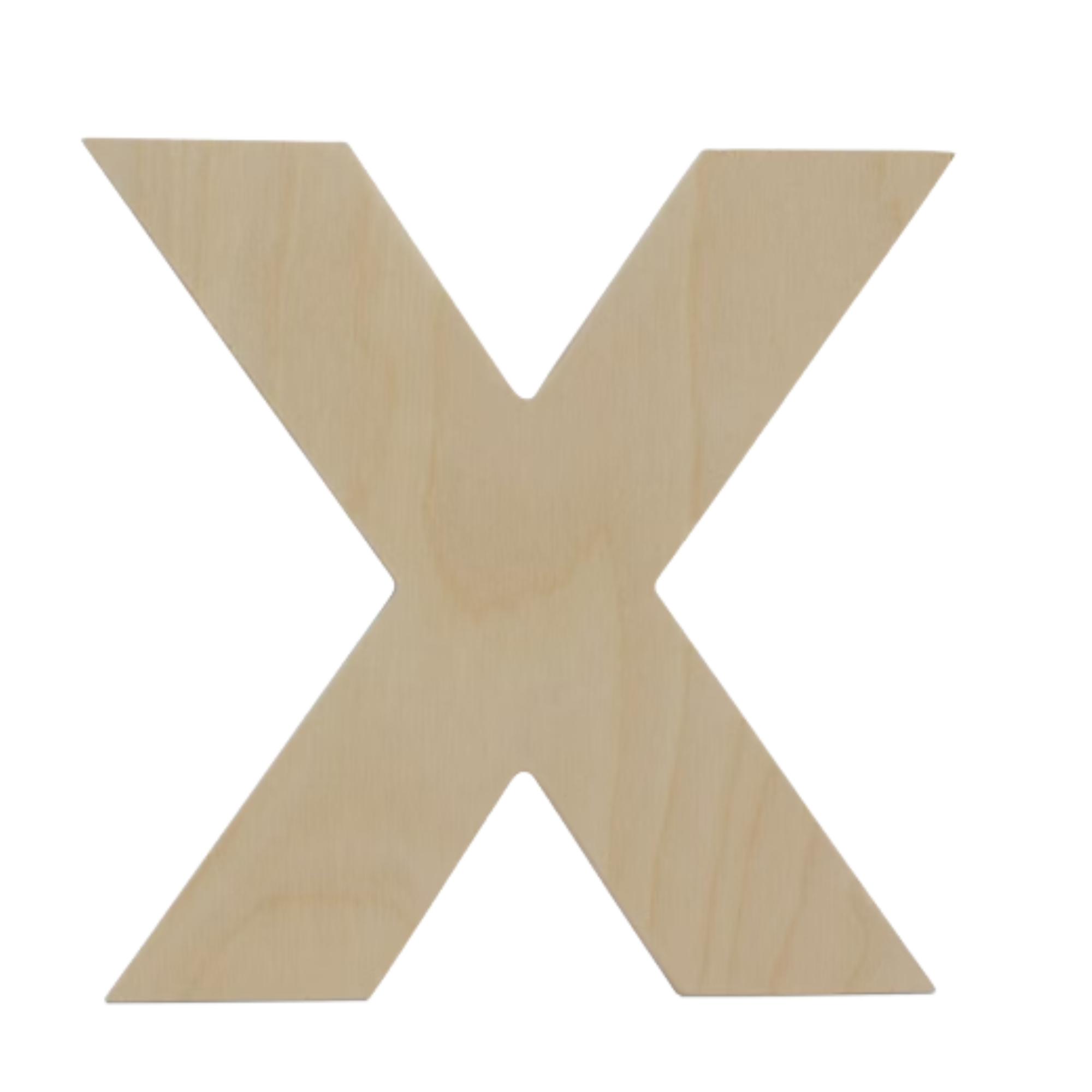 Unfinished Wooden Letters – 4", 6", 8" Baltic Birch Wood Cutouts 3mm DIY Crafts