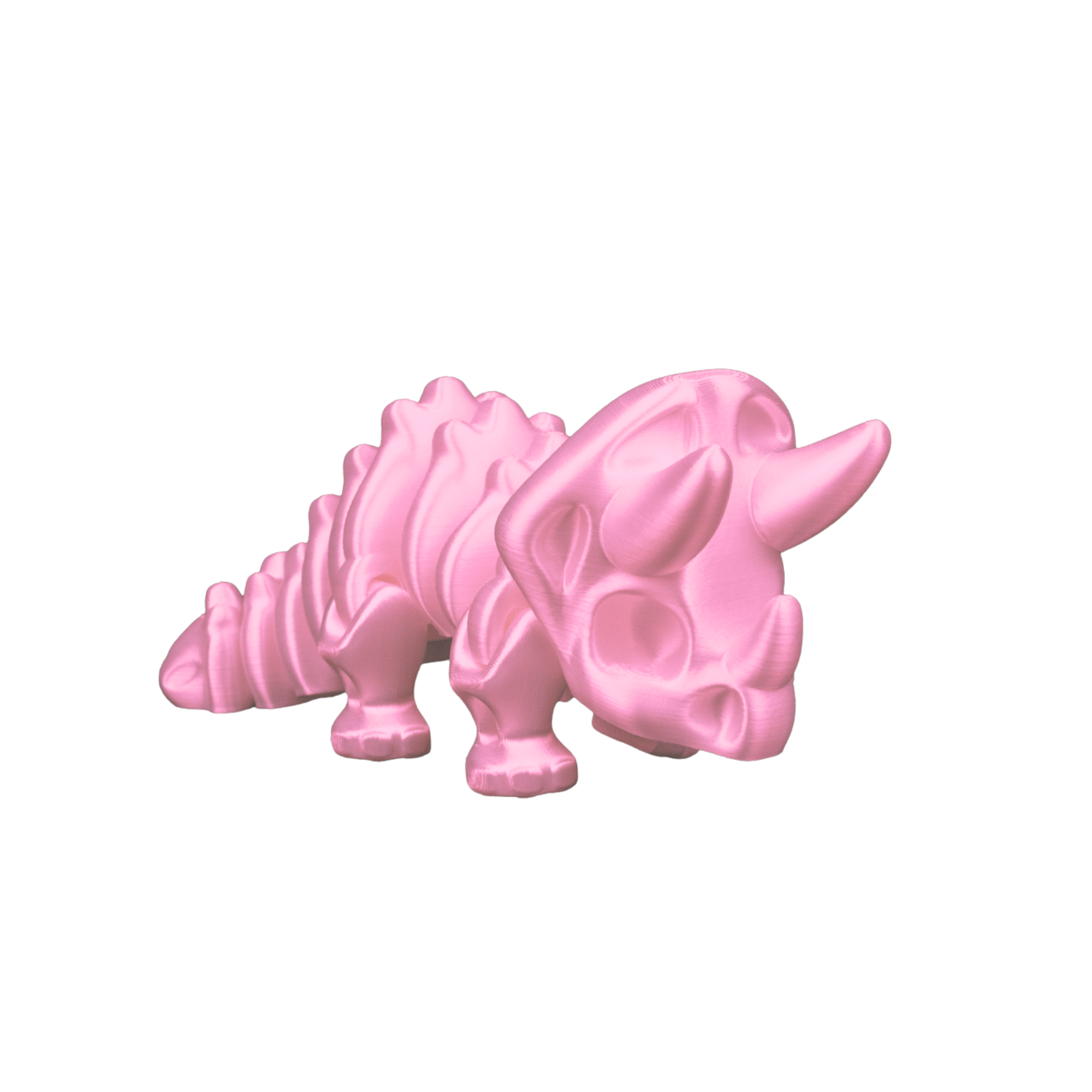 Articulated 3D Printed Dino Figure – Flexible Desk Toy – 6 in – Single