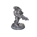 32mm Sci-Fi Soldier Miniature – 3D Printed Tabletop Figure – Unpainted