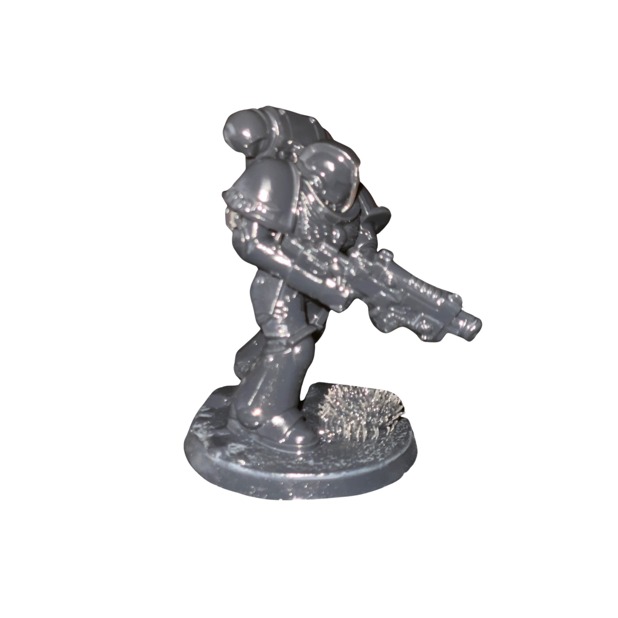 32mm Sci-Fi Soldier Miniature – 3D Printed Tabletop Figure – Unpainted