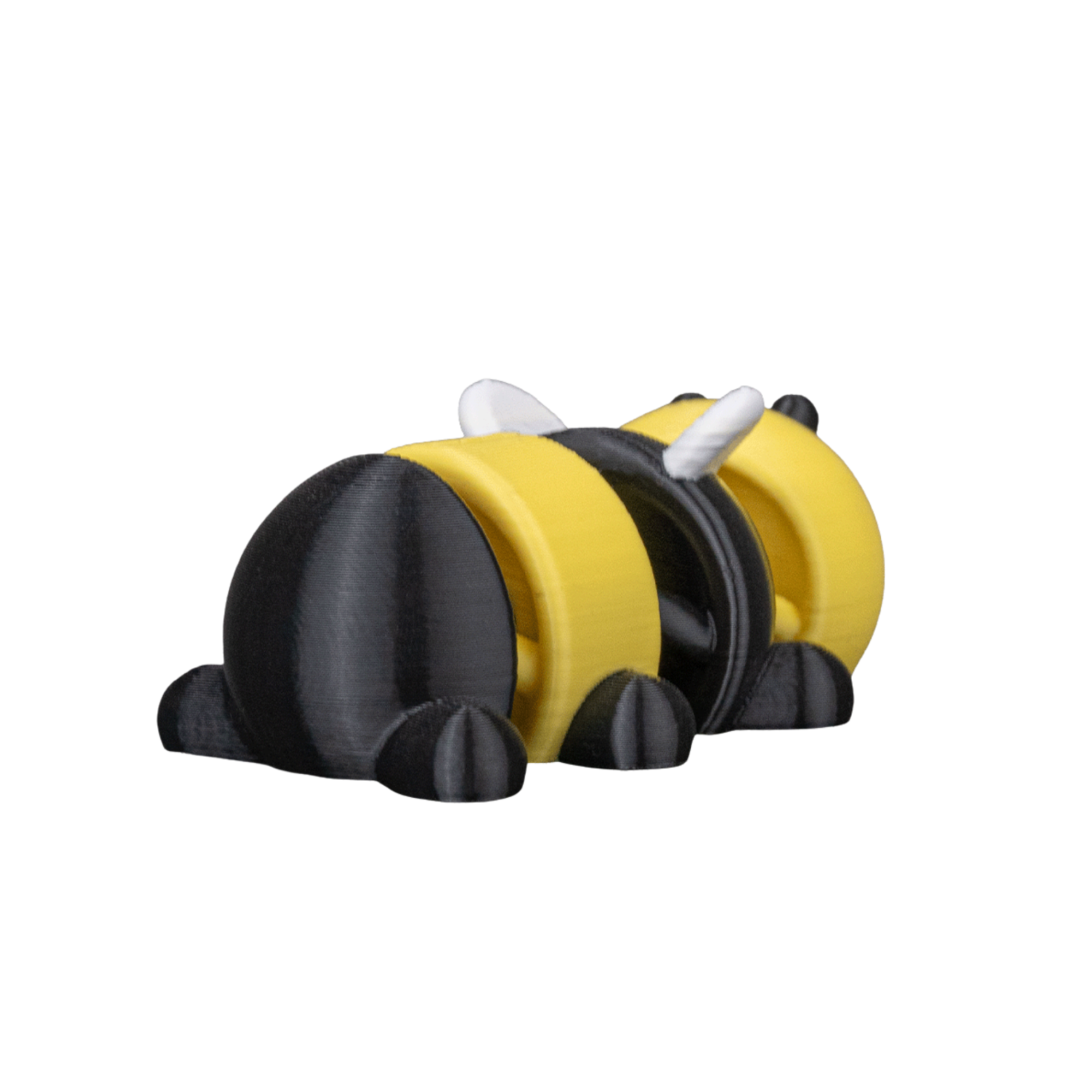 3D Printed Bee Figurine – Cute Desk Toy, Decorative Mini Figure, Handmade Style Collectible