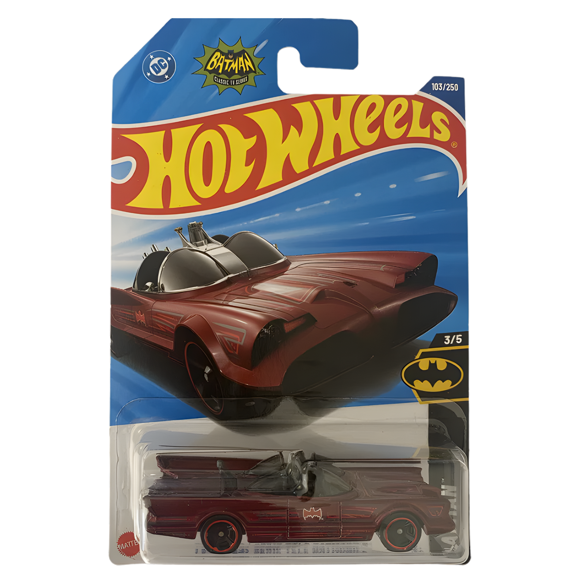 2025 HOT WHEELS #103 - TV Series Batmobile