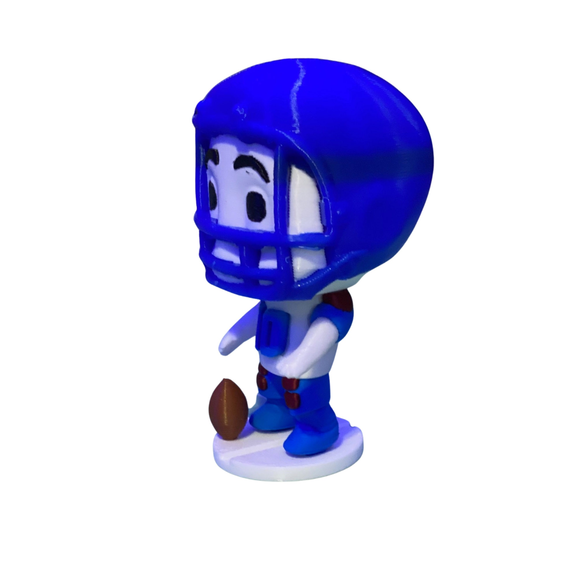 3D Printed Football Player Figurine – 3.5 Inch – Made to Order – Desk Decor