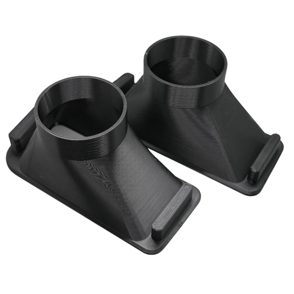 BMW E36 Fog Light Air Duct Set Left & Right – Cold Air Intake – 3D Printed PETG