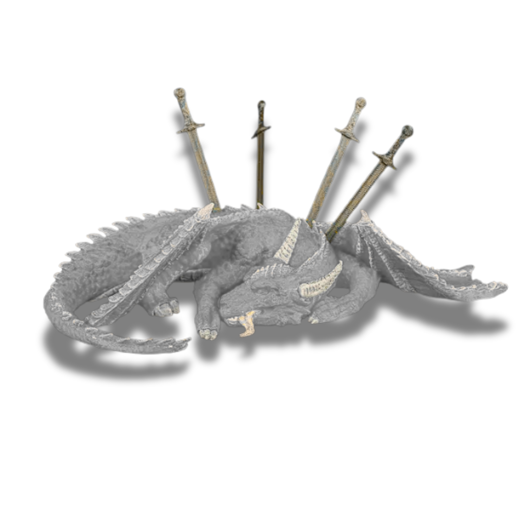 BuildInk™ Dragon’s End Bookmark – 3D Printed Fantasy Dragon Page Marker – Decorative Book Accessory – 15 cm