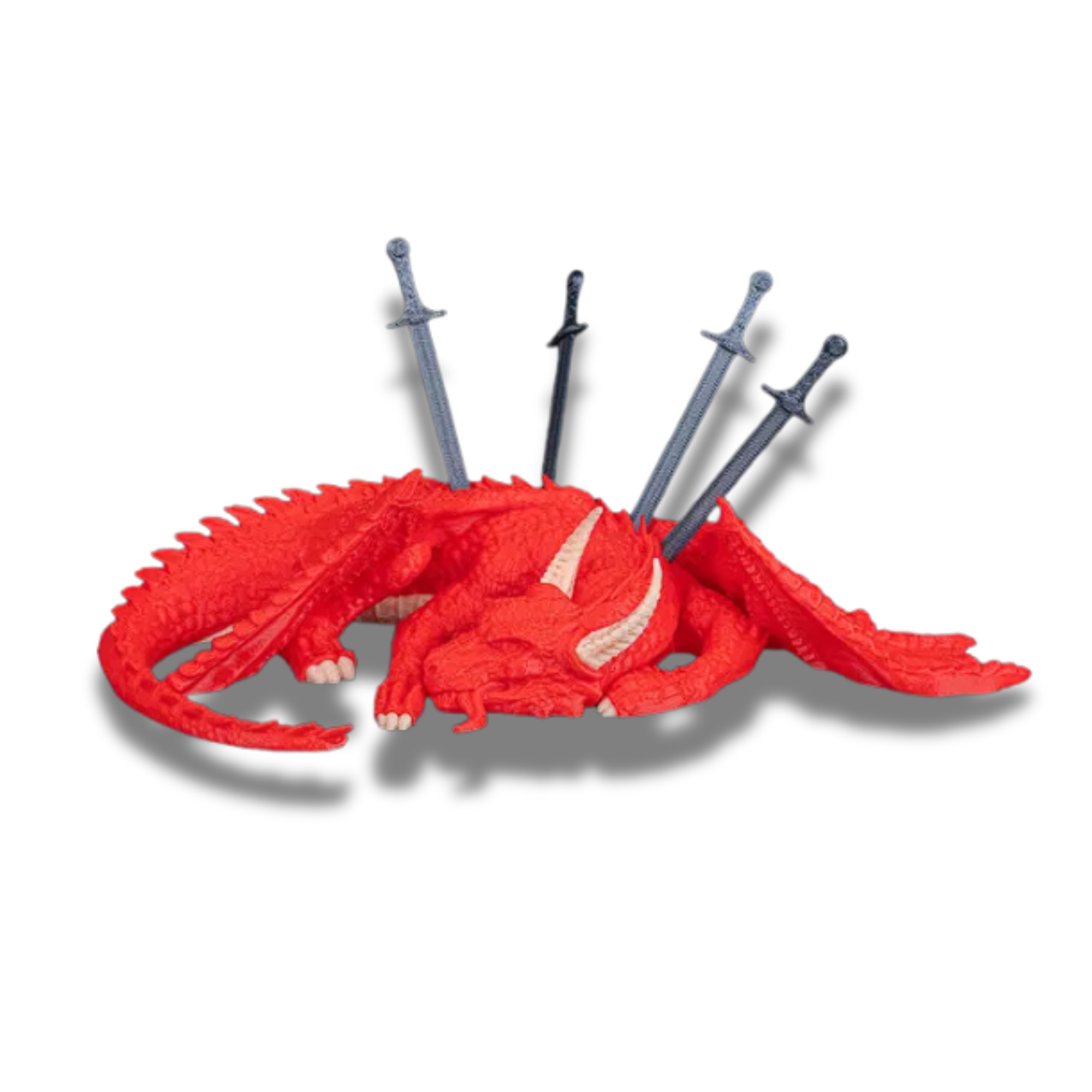 BuildInk™ Dragon’s End Bookmark – 3D Printed Fantasy Dragon Page Marker – Decorative Book Accessory – 15 cm