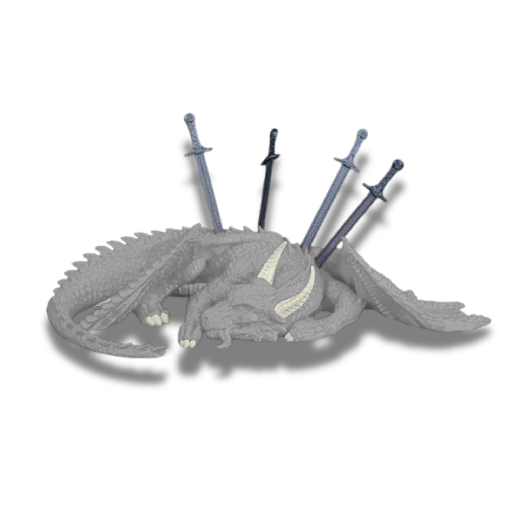 BuildInk™ Dragon’s End Bookmark – 3D Printed Fantasy Dragon Page Marker – Decorative Book Accessory – 15 cm