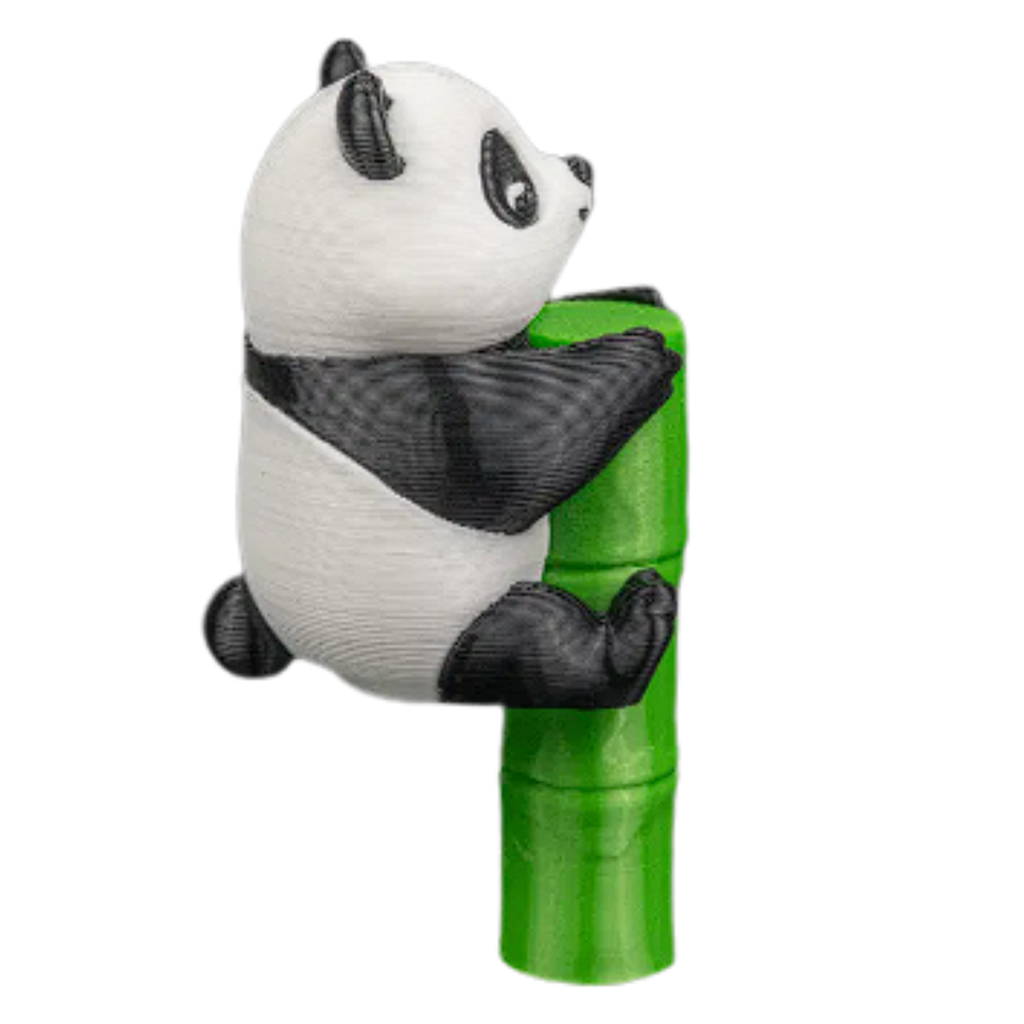 2 Pack Panda Straw Topper – Reusable Straw Cover Caps – Cute Cup Accessory