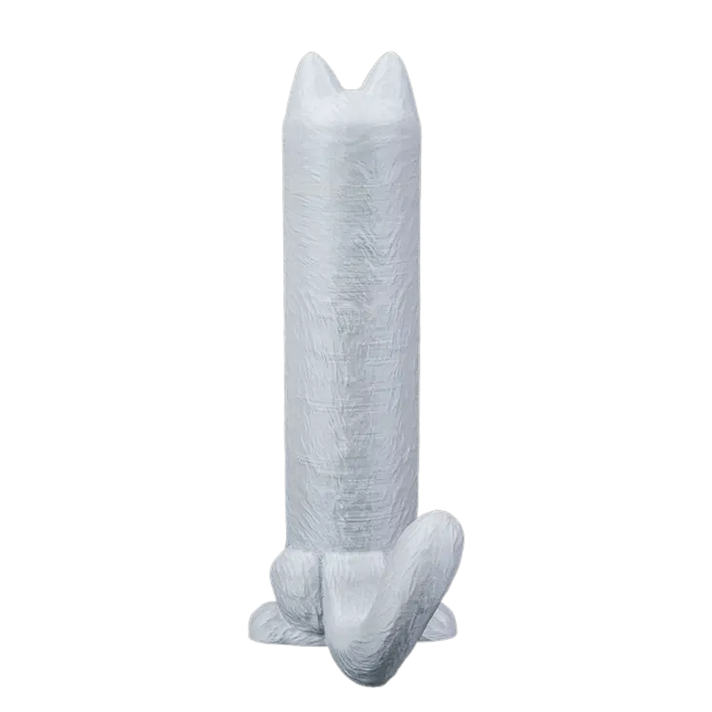 Cute Cat Toilet Paper Holder – 3D Printed Bathroom Decor – Funny Tissue Roll Stand