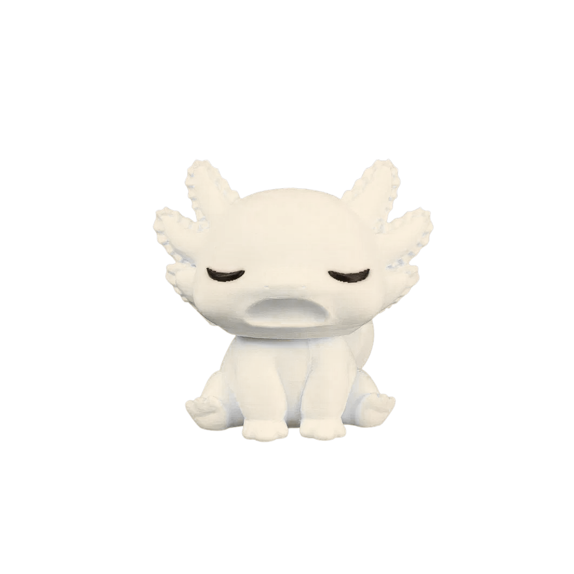 BuildInk™ DIY Axolotl Figure Kit – Interchangeable Heads & Bodies – 3D Printed Collectible Toy – Paintable Model