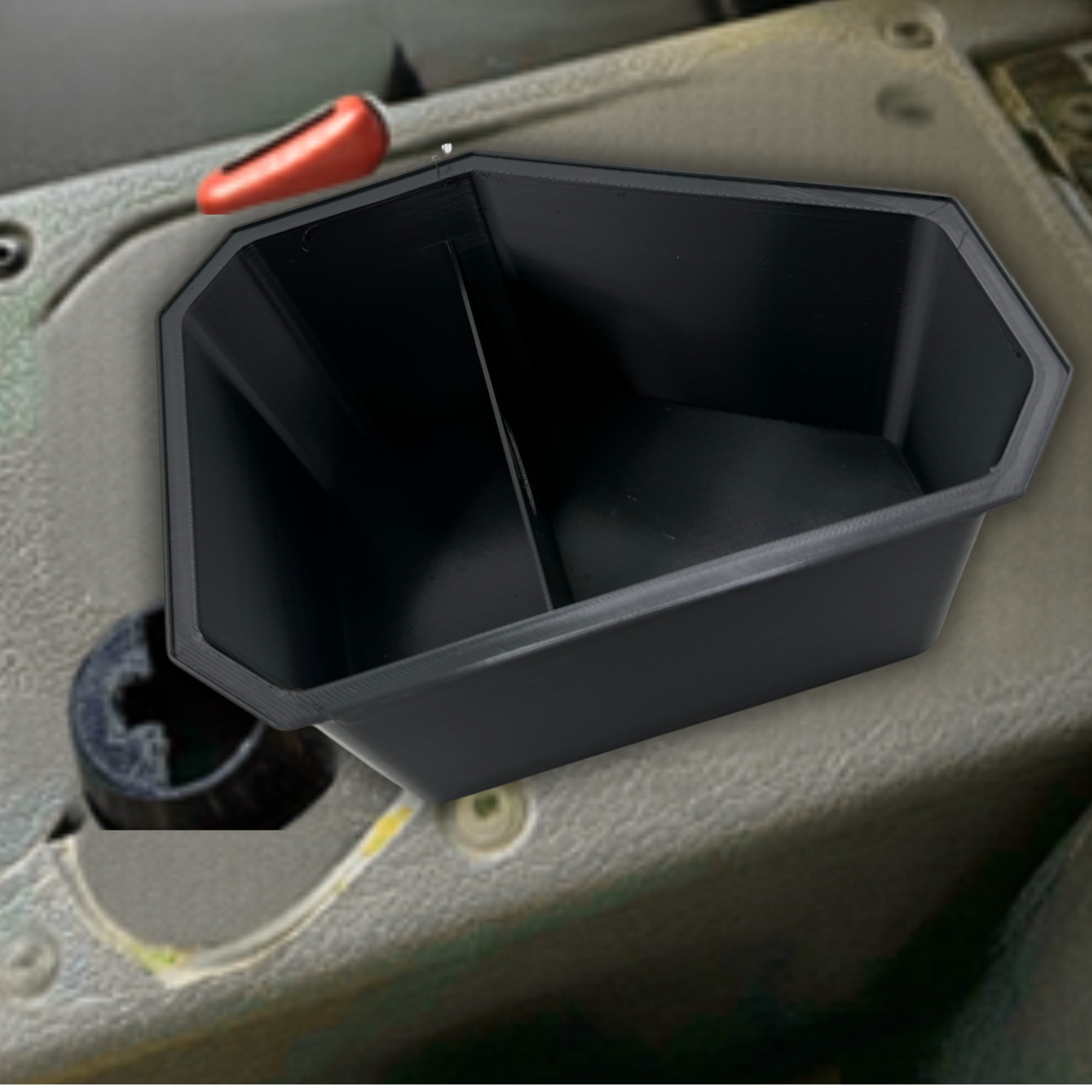 Jeep Wrangler 1997 Center Console Tray | 3D Printed Organizer Insert