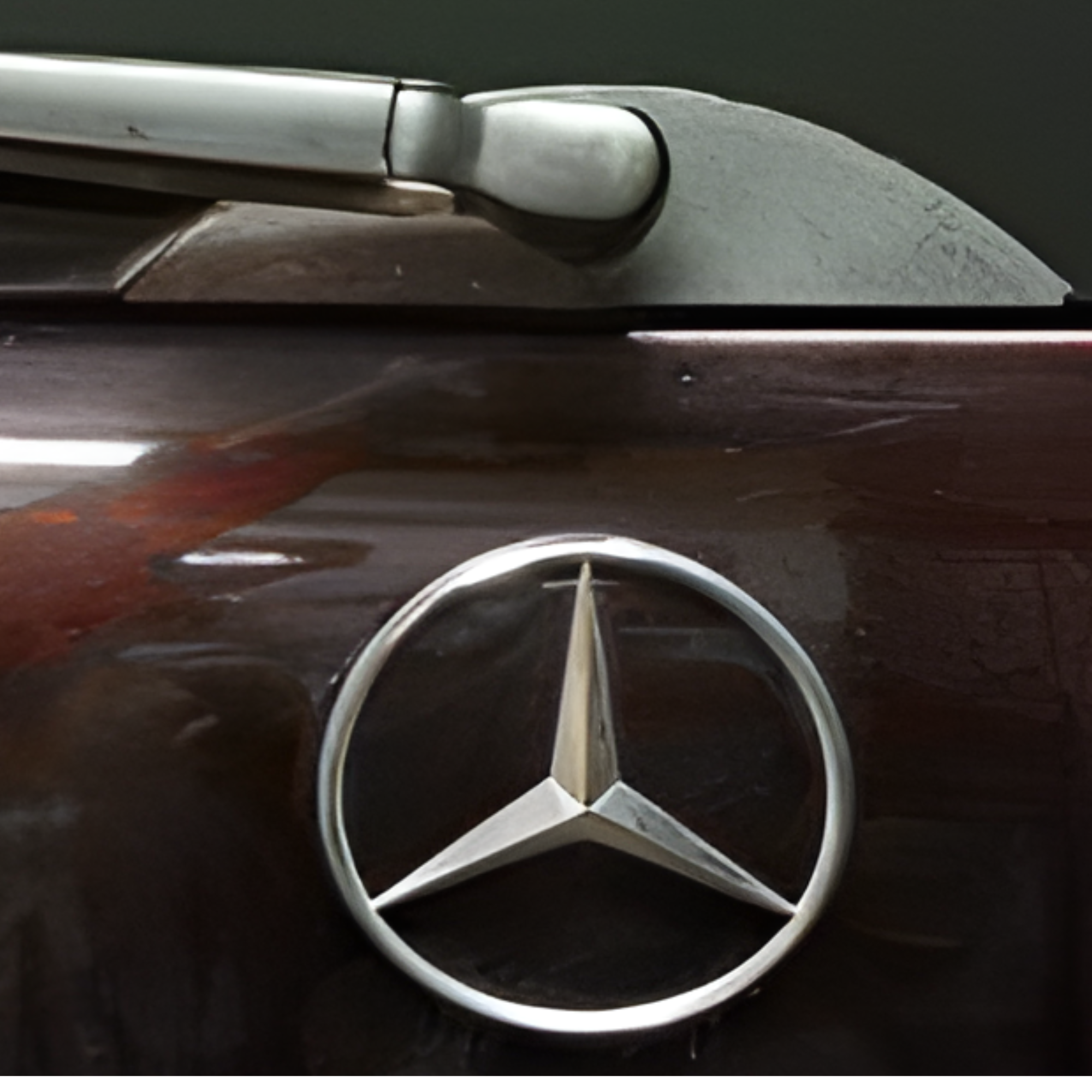 Rear Wiper Delete Cover for Mercedes-Benz W211 / S211 (2002–2009) – 3D Printed PETG/ASA Replacement Cap – Fits A2117420130