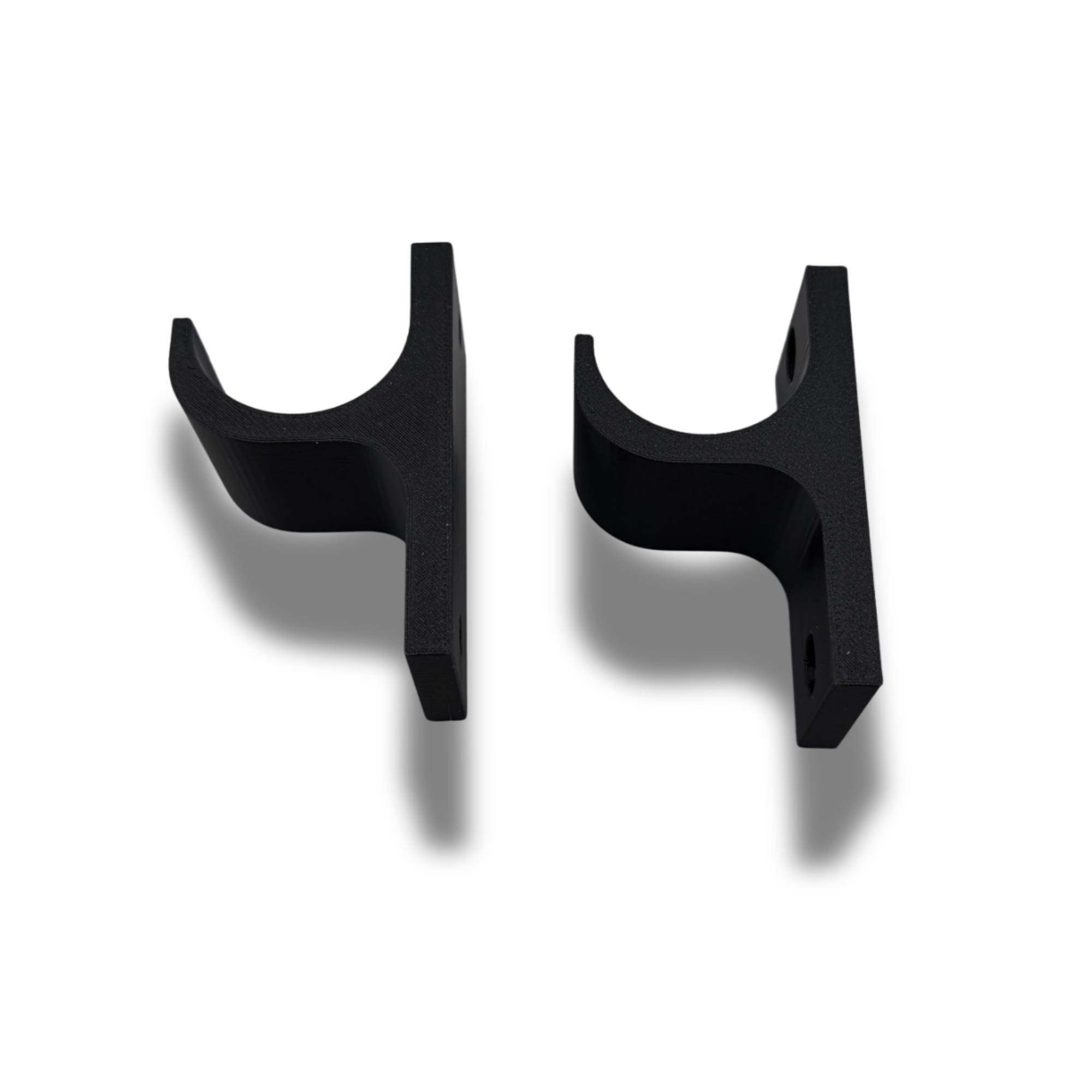 Pool Pole Holder Wall Mount – 2 Pack – Heavy Duty Tool Organizer for Pool Cleaning Equipment – Fits Standard Poles – Indoor/Outdoor Storage
