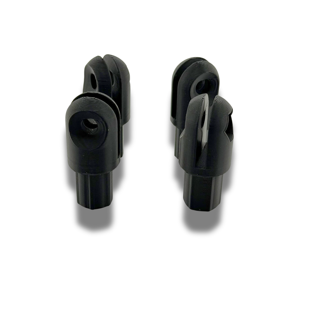 4PCS Jeep Wrangler TJ Soft Top Bow Knuckle Set 1997-2006 Replacement ASA