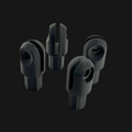 4PCS Jeep Wrangler TJ Soft Top Bow Knuckle Set 1997-2006 Replacement ASA