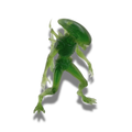 6 Inch Alien Xenomorph Figure Translucent Green Collectible Display Statue Sci-Fi Monster Decor