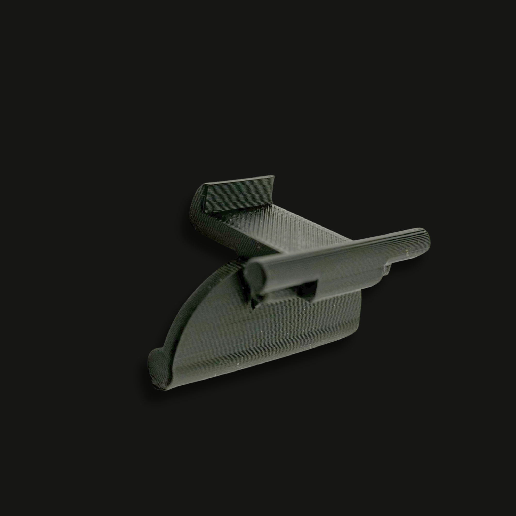 2 Pair Lower Console Latch Repair Clip for 2010 Hyundai Santa Fe ASA Black