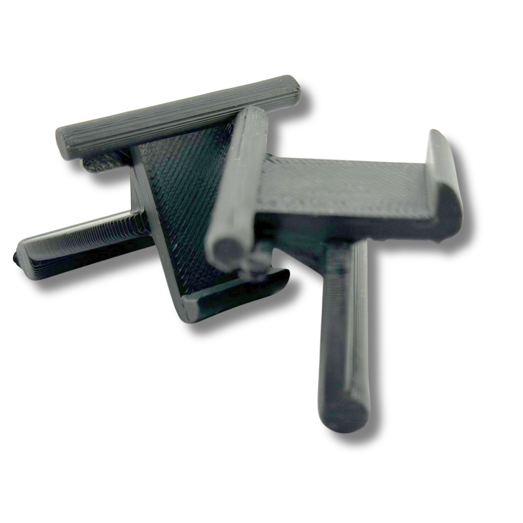 2 Pair Lower Console Latch Repair Clip for 2010 Hyundai Santa Fe ASA Black