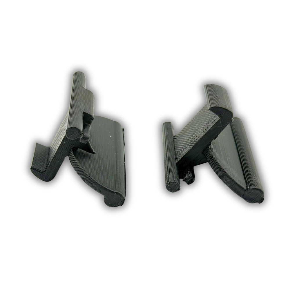 2 Pair Lower Console Latch Repair Clip for 2010 Hyundai Santa Fe ASA Black