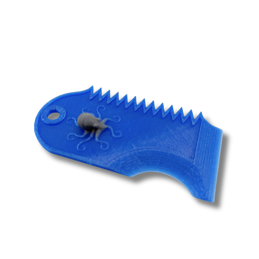 2 Pack Surf Wax Comb Octopus PETG Scraper Tool Random Colors
