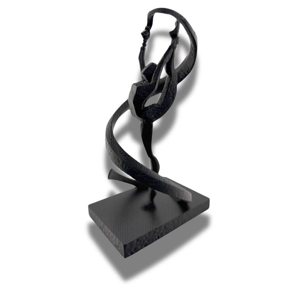 Abstract Ballerina Figurine Modern Ballet Dancer Sculpture 3D Printed Decor